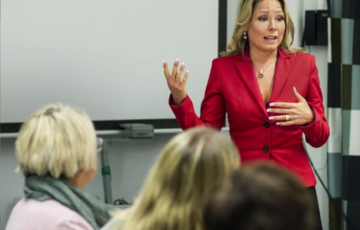 Tina Crafoord, ordförandei Läkarförbundets chefsförening