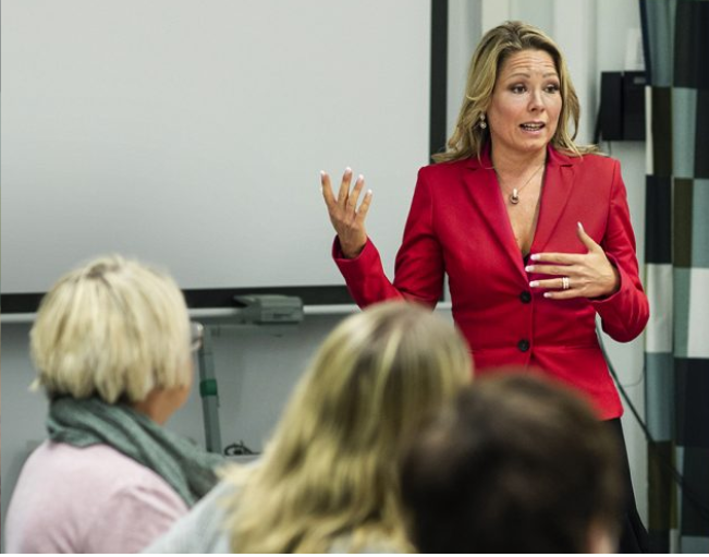Tina Crafoord, ordförandei Läkarförbundets chefsförening